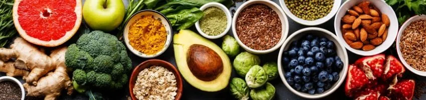 Examples of healthy food that can help increase breast size.