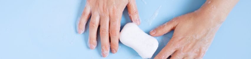 An antibacterial soap for body.