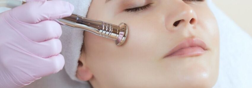 A high frequency facial.