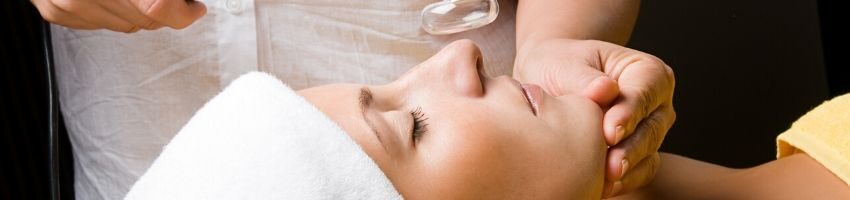 High frequency facial.