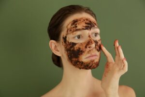 The woman tried home remedies to heal her over-exfoliated skin.