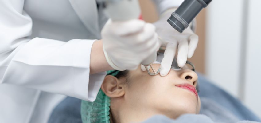 facial vein removal at the clinic